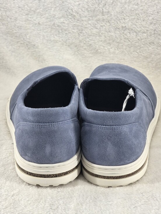 Birkenstock Oswego Elemental Blue Suede Slip On Sneakers EU 43 US 10 main image 15